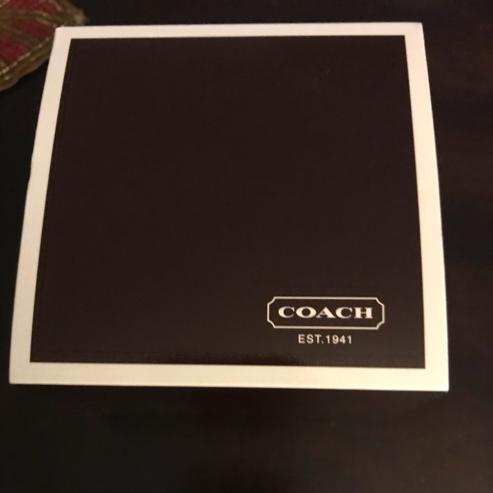 Coach watch case with pocket cover.  4x4